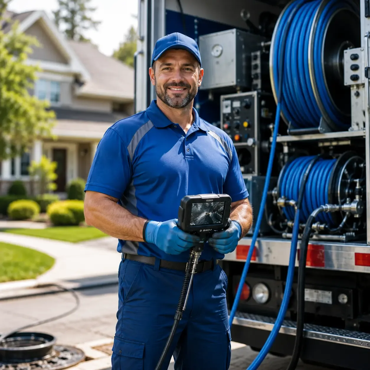 Local outdoor drain cleaning specialists in Shermans Dale, PA
